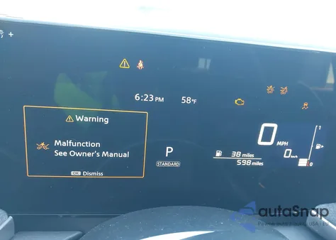 2025 Nissan Kicks Sv Intelligent Awd из США, поврежденный, VIN 3N8AP6CB8SL398889